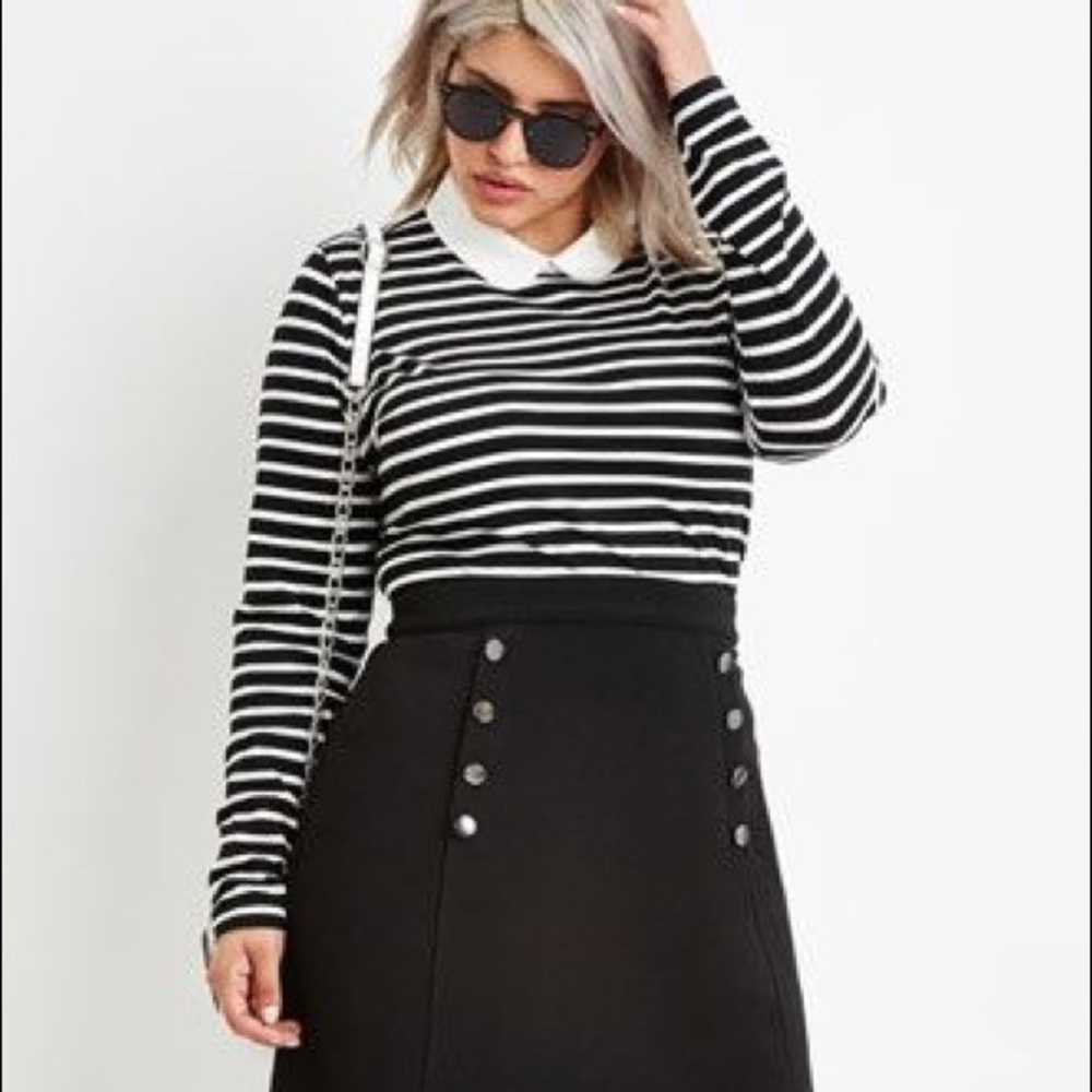 Forever 21 Peter Pan Collar Shirt